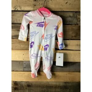 Nike Baby Girl Long Sleeve Body Suit Multicolor Size 3 months